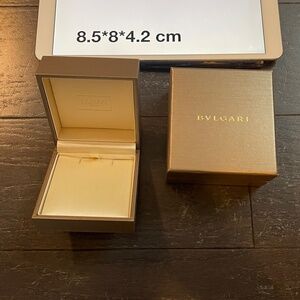 Bvlgari Genuine Necklace jewelry Strage Box empty Case storage box+outer box